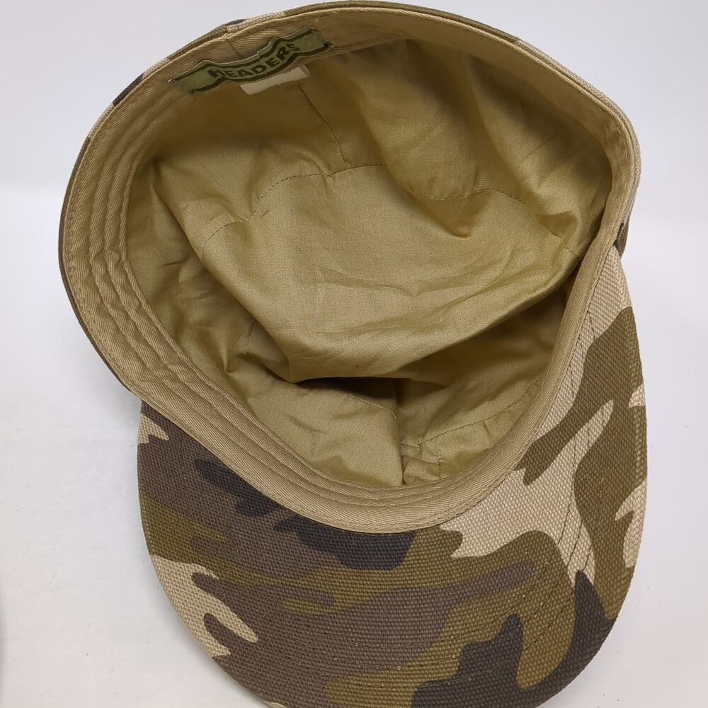 Headers Fitted Cadet Army Cap Hat Multicolor One Size Floral Camo View 6